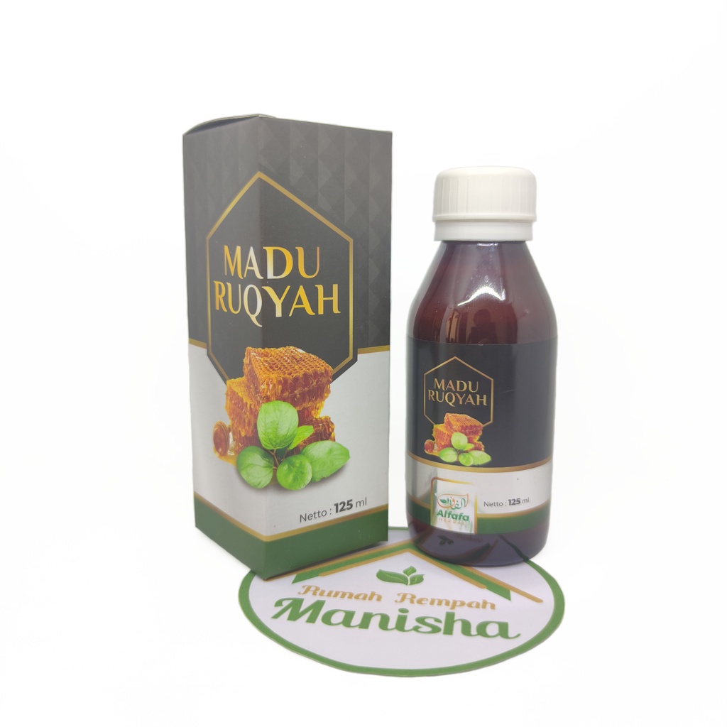 Madu Ruqyah Plus Daun Bidara Alfafa Herbal 125ml