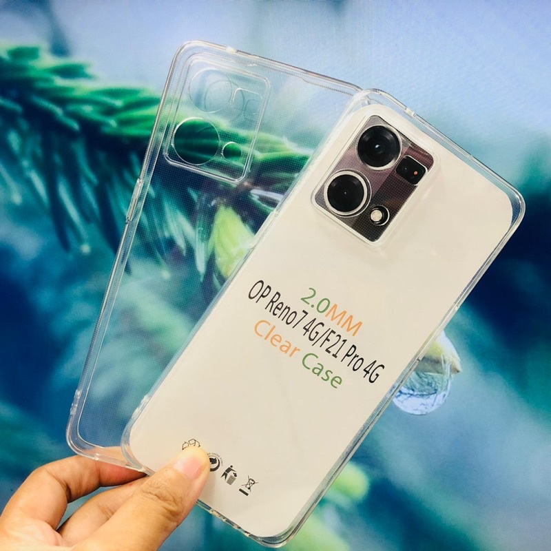 CLEAR CASE 2MM OPPO RENO 7 4G/F21 PRO 4G