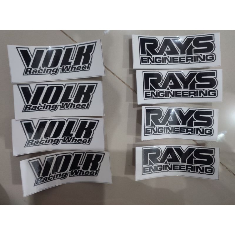 sticker volk rays TE37