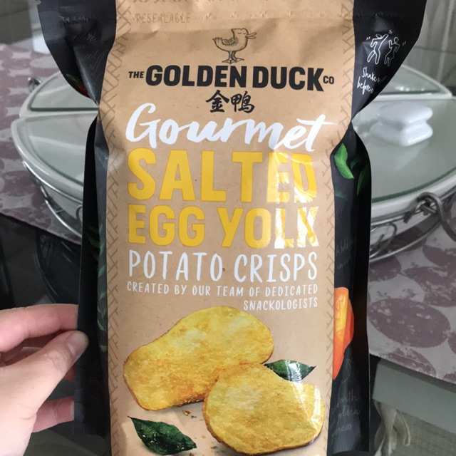

Golden duck salted yolk potato crips 125gr
