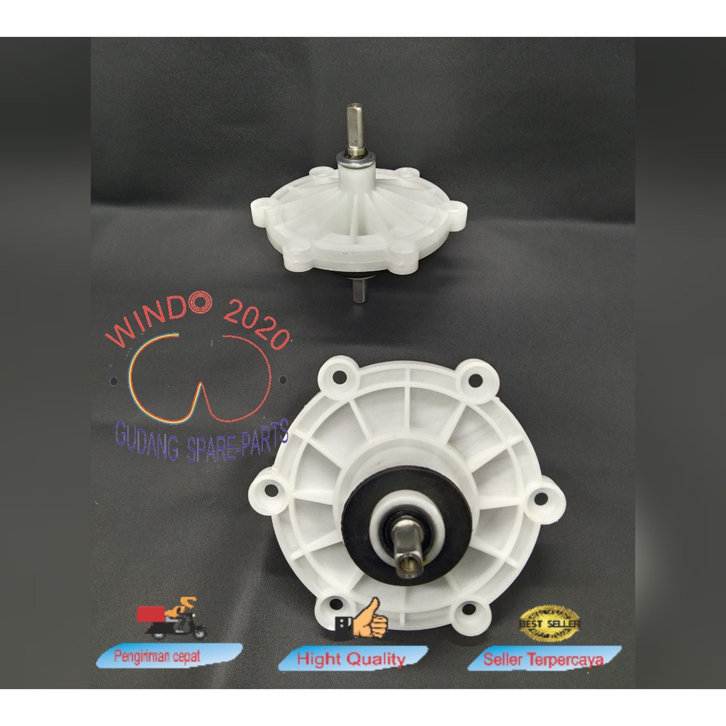 GEAR BOX SANYO SET |  GEARBOX / GIRBOX / GERBOX PENCUCI PEMUTARAN 2 TABUNG SANYO