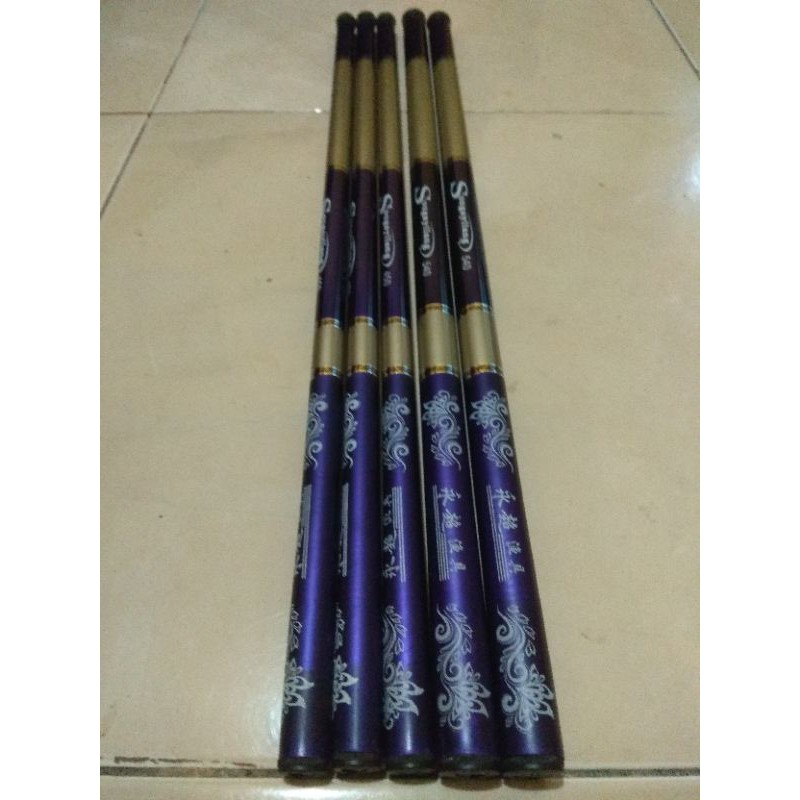 Joran Tegek Carbon Kuat Ros Pendek Saugayilang