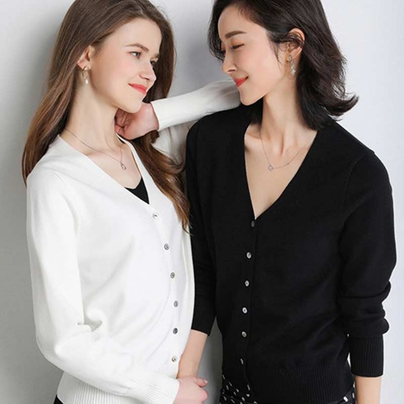 Cardigan/Atasan importlengan panjang sweater/Fashion wanita/Sweater wanita