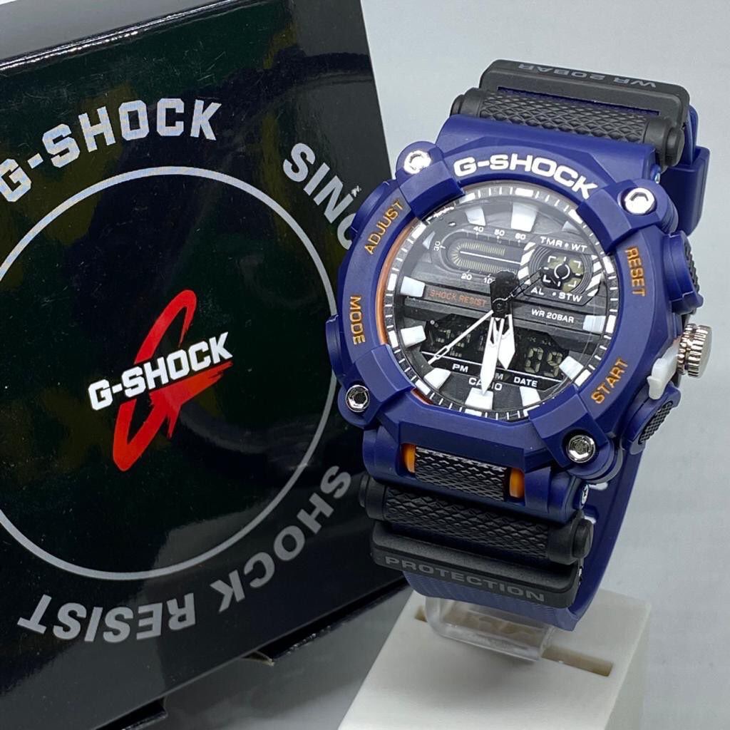 JAM TANGAN PRIA G-SHOCK GA 900 STRAP RUBBER/ JAM TANGAN PRIA G-SHOCK DIGITAL RUBBER GA 900/ Jam Pria Casio Gshock GA 900 &amp; GA900 Ori BM Autolight FullSet/ Jam Tangan Pria G Shock Casio GA 900 Dual Time Digital Rubber Water Resistant