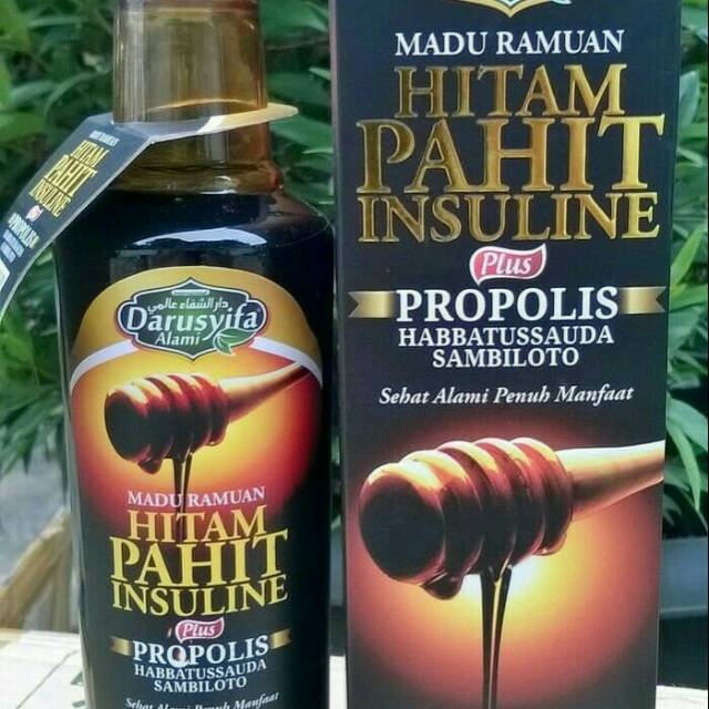 

MADU RAMUAN HITAM PAHIT INSULINE