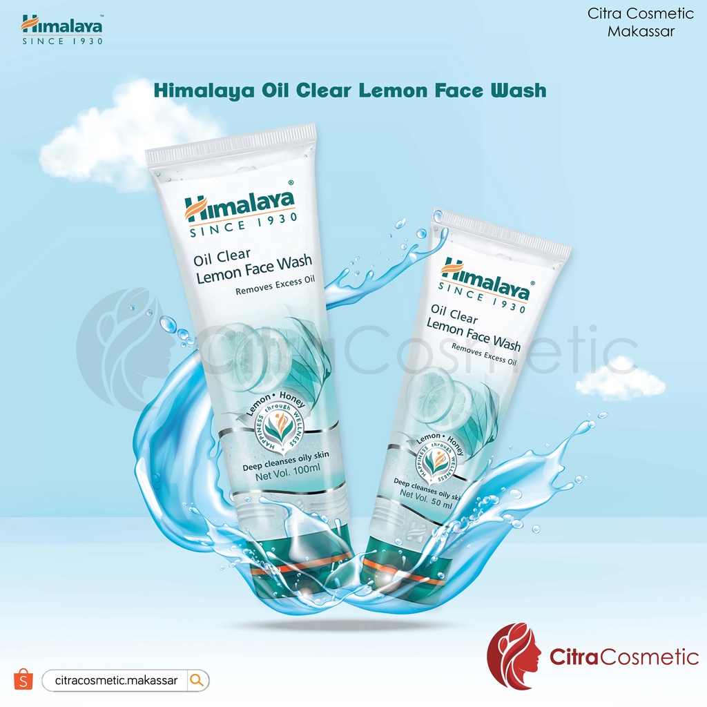 Himalaya Oil Control Lemon Facial Wash 100 Ml | 50 Ml