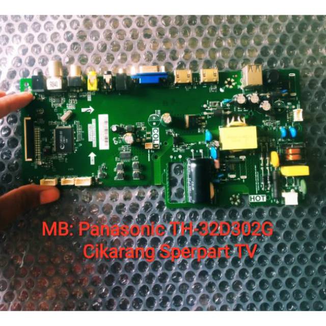 MB PANASONIC TH-32D302G    MAINBOARD PANASONIC 32D302D