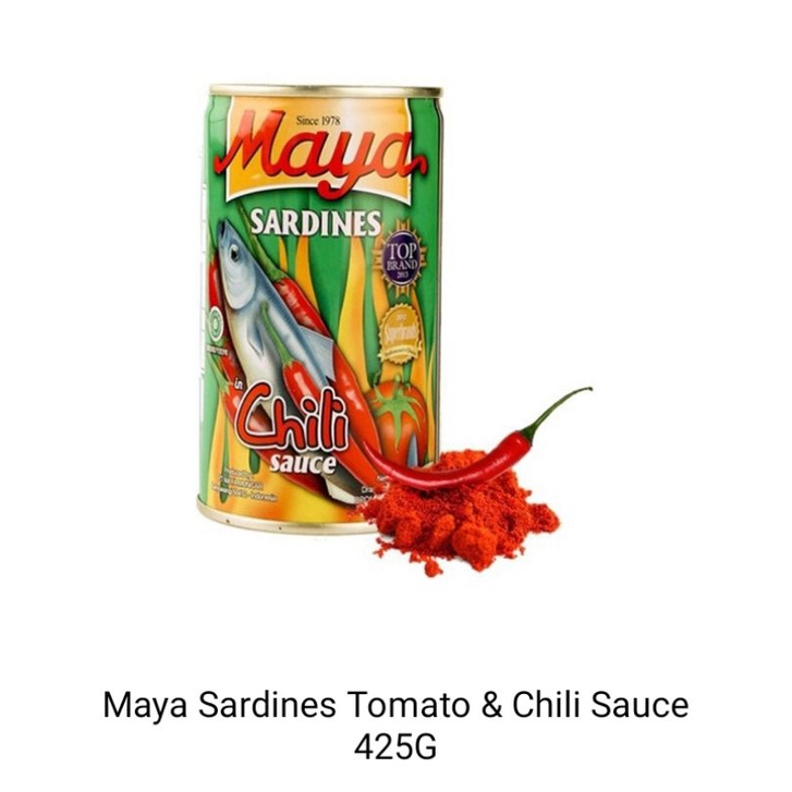 

Maya sardines tomato & chili sauce 425r