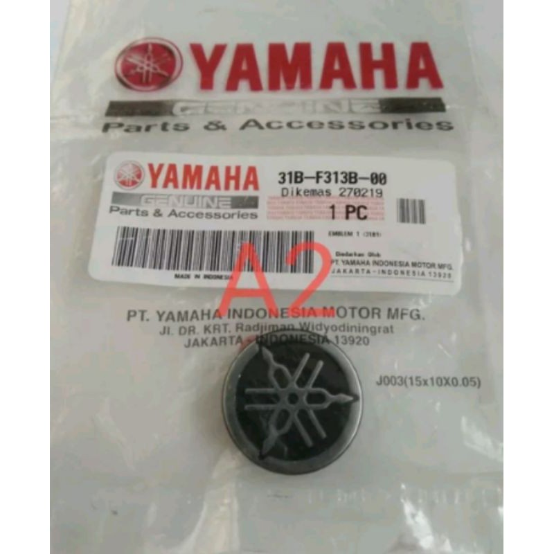 EMBLEM LOGO TAMENG DEPAN YAMAHA JUPITER Z1 ASLI ORIGINAL YGP