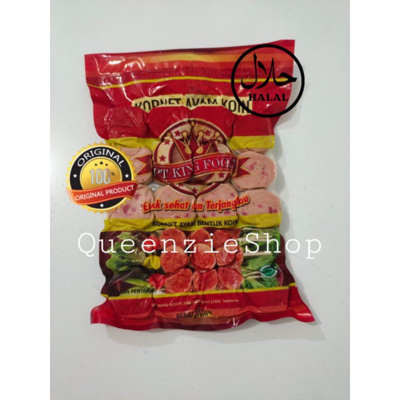 

Kornet Coin King food Isi 20s