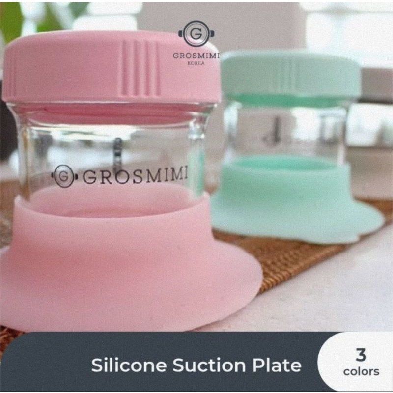 Grosmimi Silicone Suction Plate - Tatakan Silikon