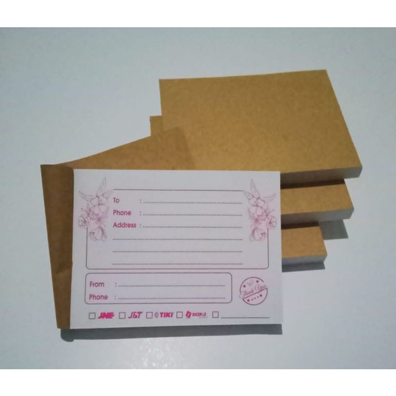 

label olshop isi 100 lembar/label murah