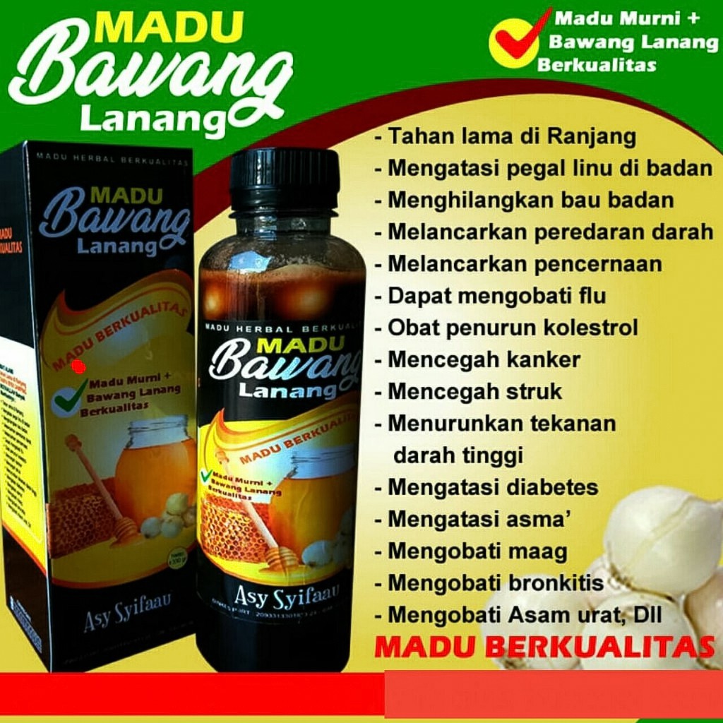 

Madu Bawang Lanang Tunggal Asy Syifaau