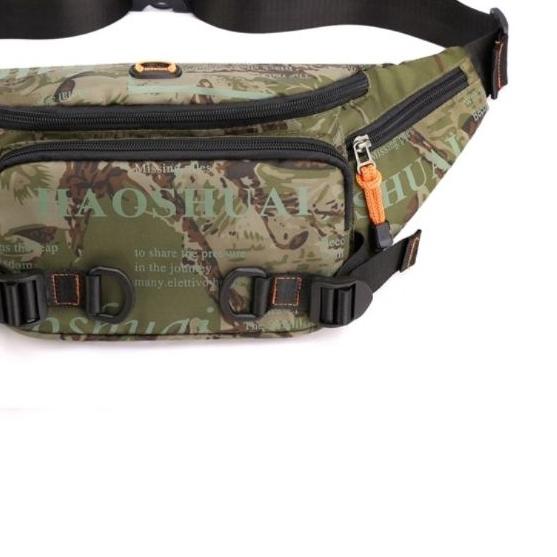 Tas Selempang Pria Haoshuai 5135 Waistbags IMPORT HAOSHUAI