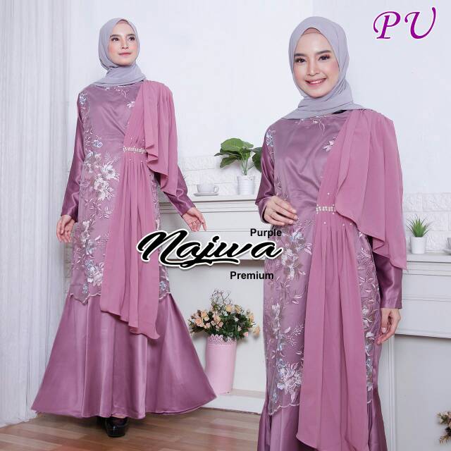 GAMIS/DRESS NAJWA  MAXI MERMAID