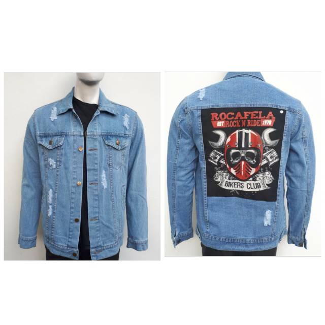 Jaket pria bikers keren mantap