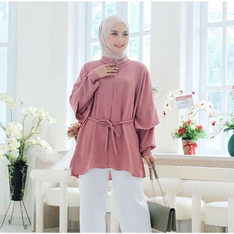 AMI BLOUSE / BLOUSE BASIC WANITA TERLARIS / BLOUSE BUSUI