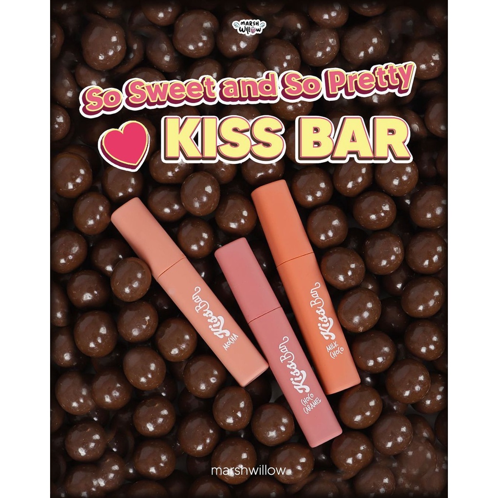 Marshwillow Kiss Bar Lip Cream With Vit E by Natasha Wilona - Lipstick Choco Series