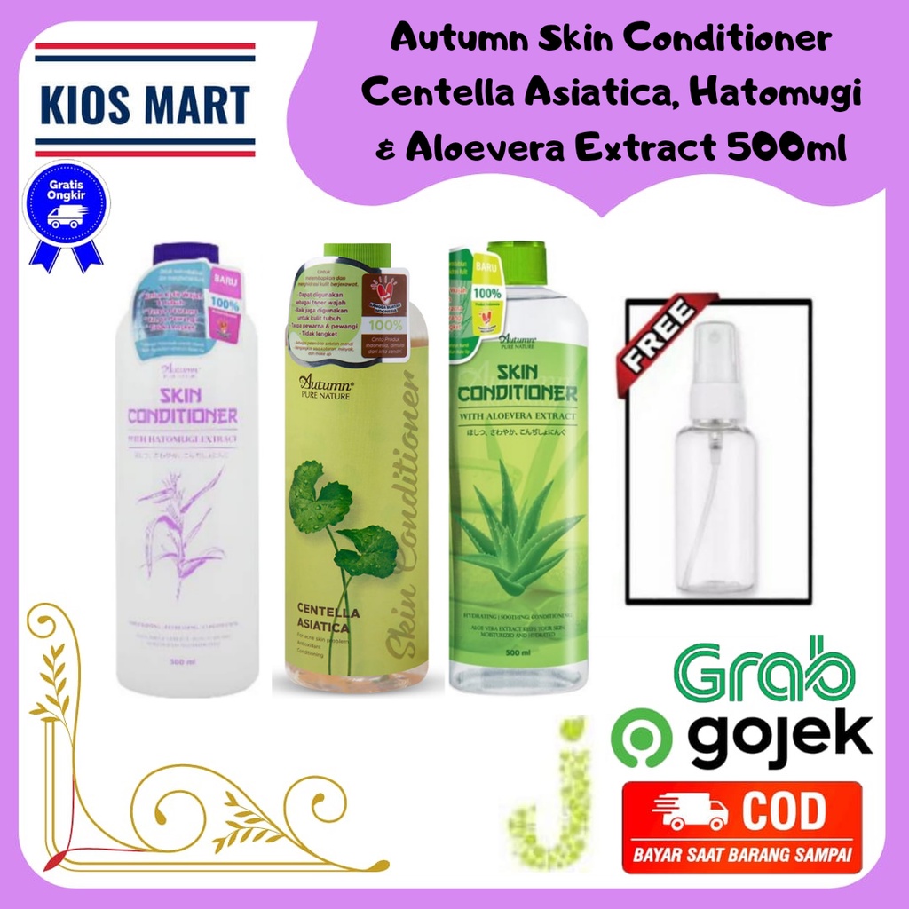 Autumn Skin Conditioner Centella Asiatica 500ml BPOM