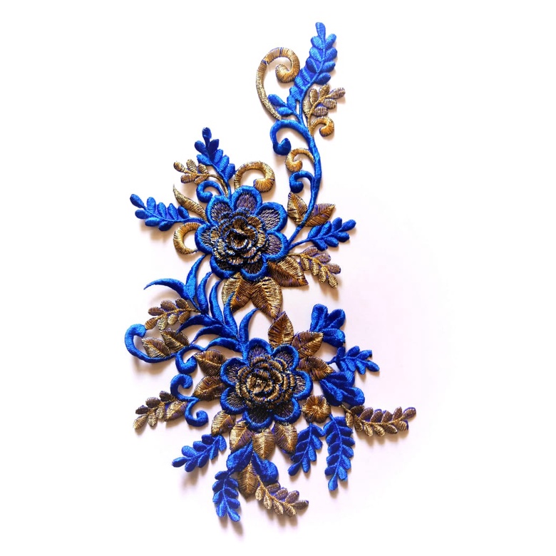 Renda Bordir Terbaru TABUR BUNGA KECIL TEMPEL