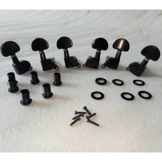 dreyer grover tuning bijian untiran gitar  tuning peg gitar akustik import murah satu set  6 pcs