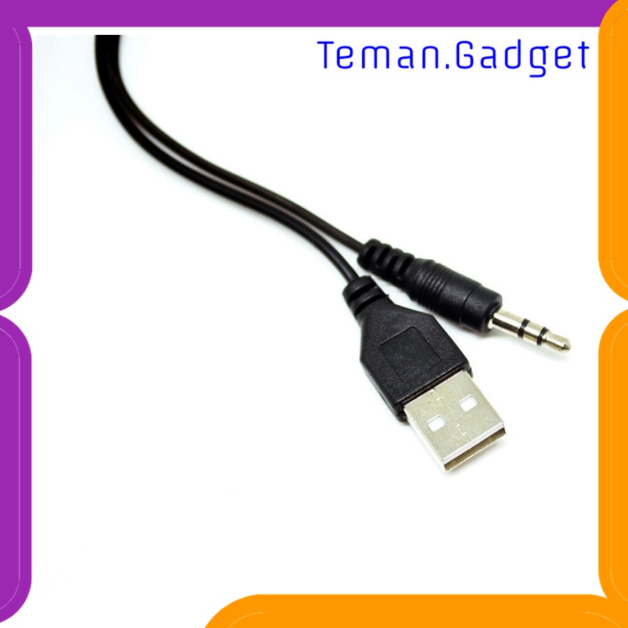 TG-AI135 KABEL SPLITTER MICRO USB KE AUX 3.5MM + USB MALE