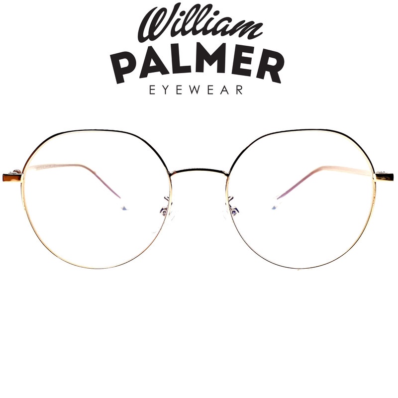 William Palmer Kacamata Pria Wanita Metal 3094  Gold