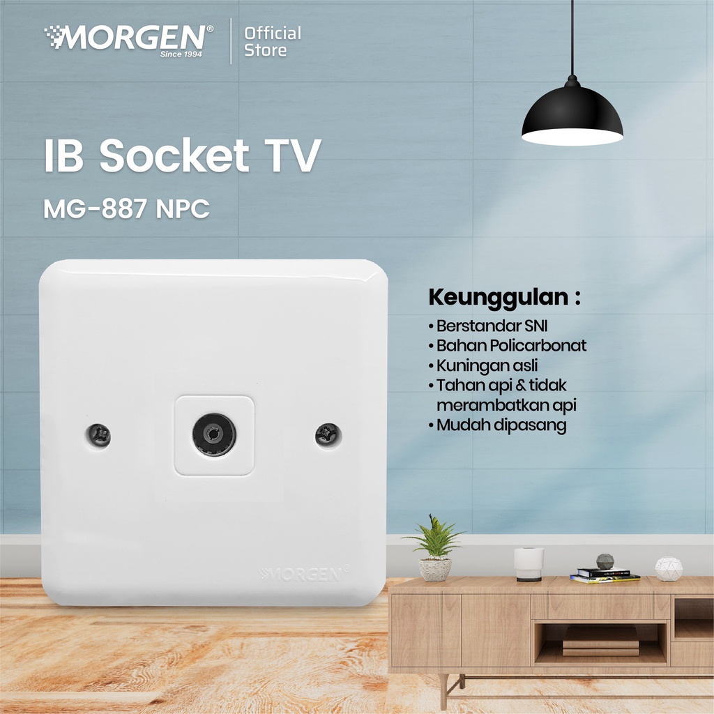 Morgen Saklar IB B Series SK Arde, Engkel, Seri, TV NPC