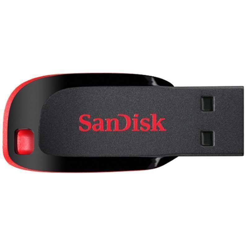 Sandisk Flashdisk 8GB Blade CZ50 - Sandisk Flash disk 8 GB - Sandisk USB drive 8GB USB 2.0