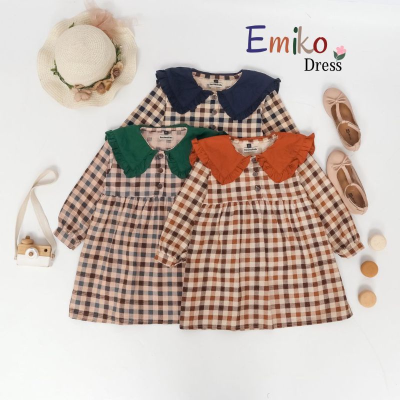 EMIKO DRESS TUNIK ANAK PEREMPUAN