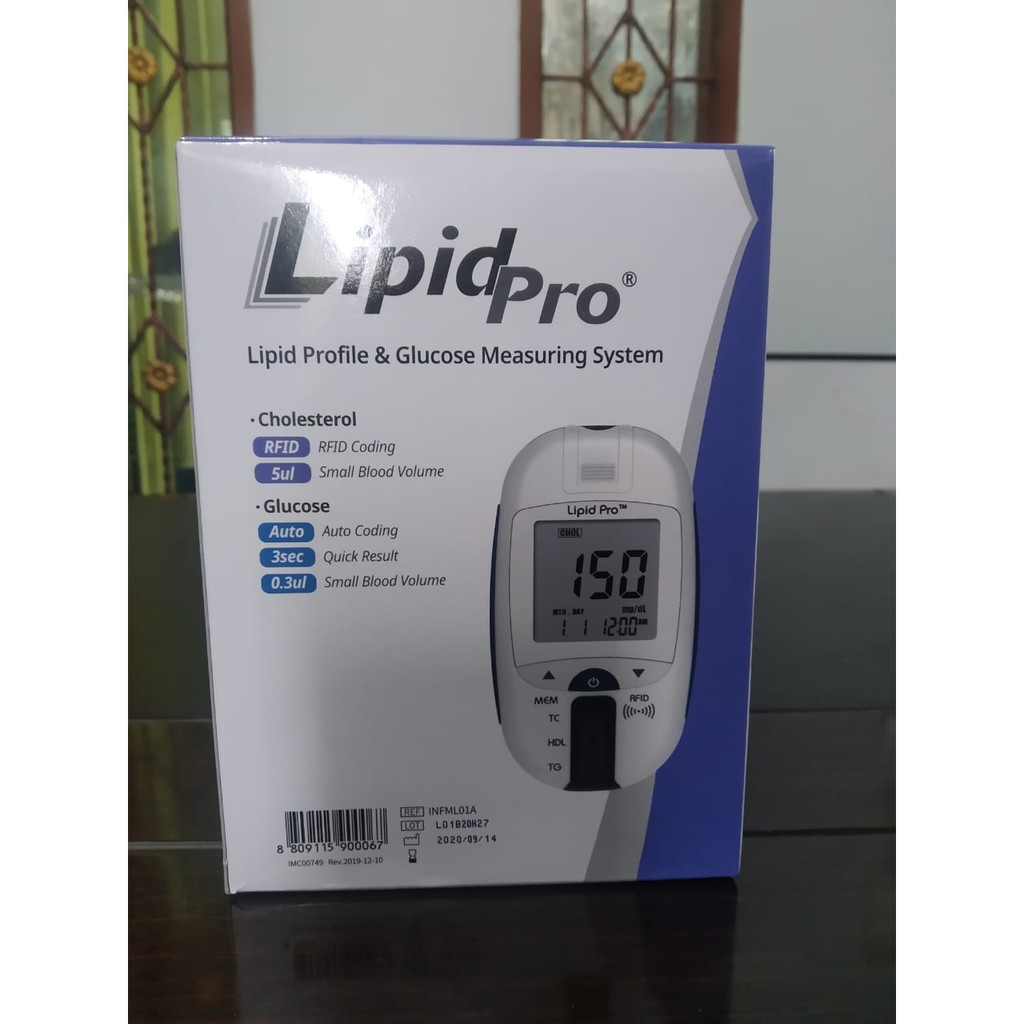 Alat LIPiDPRO/ LipidPro TC TG HDL Meter