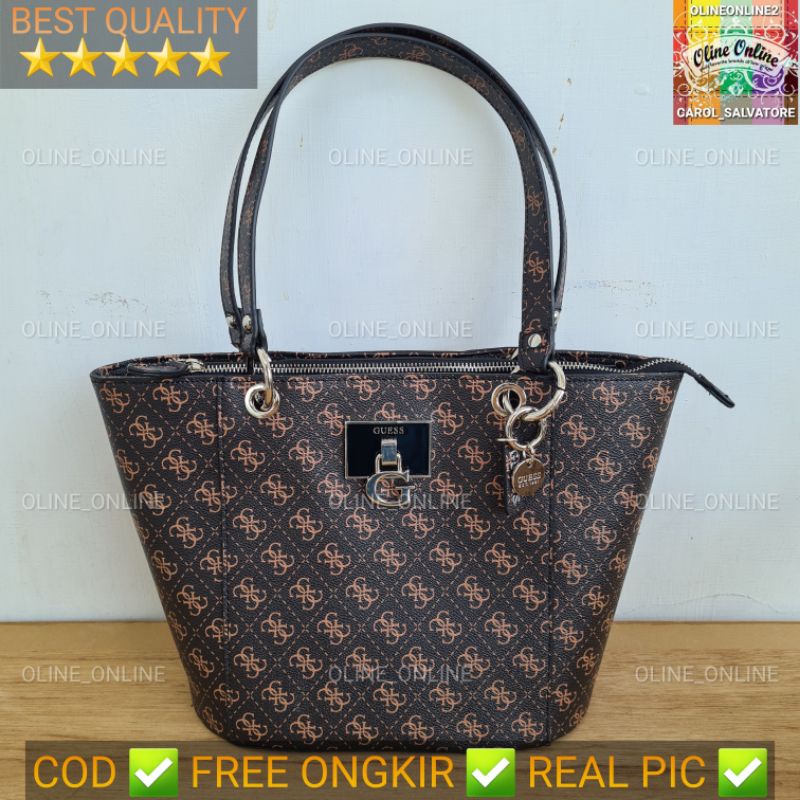 (WODB)tas noelle tote medium size bag gs 4g logo office bag shopper neverfull gb