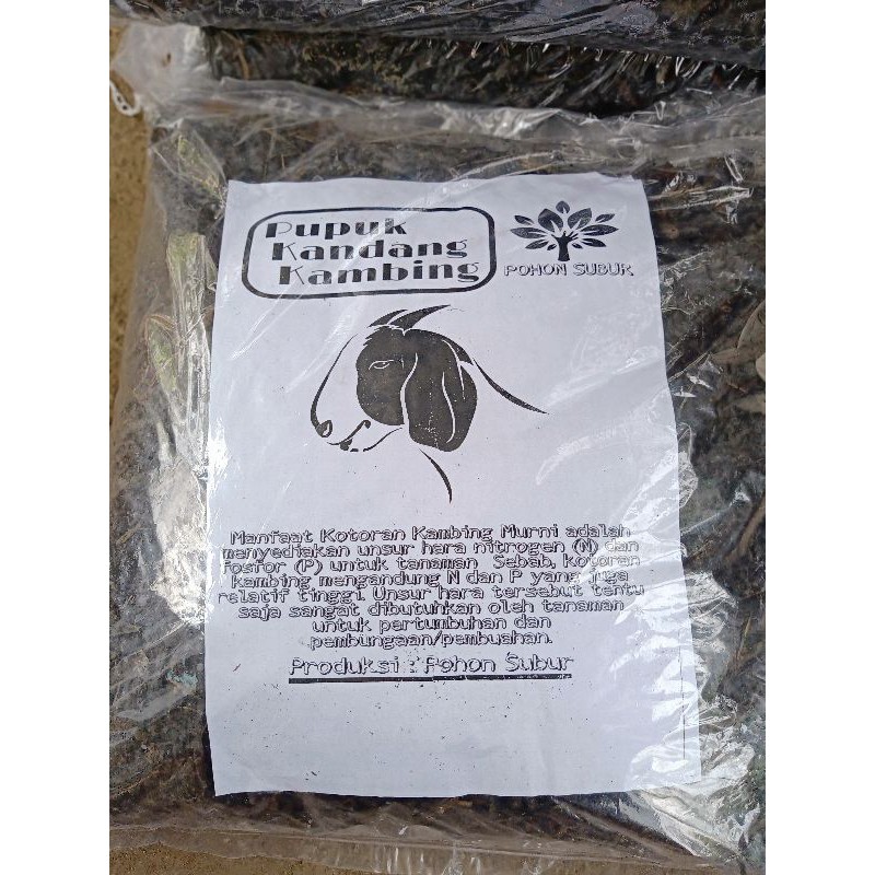 Pupuk Kandang Kambing Murni
