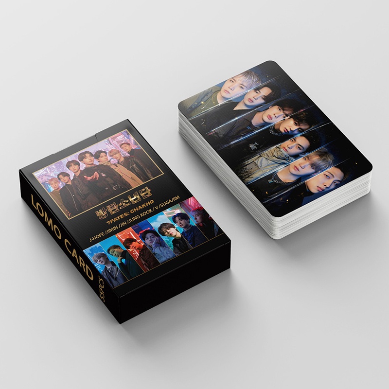 54pcs / box Kartu Lomo Foto Album BTS 7 FATES CHAKHO 2022