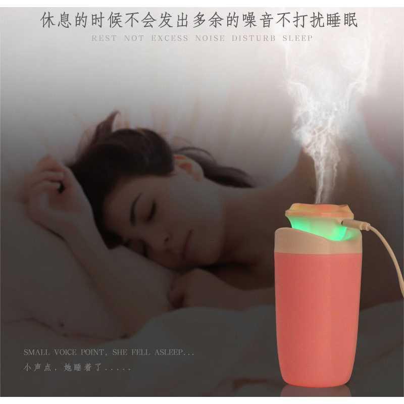 USB Humidifier Mobil Flower Style 250ml PROMO