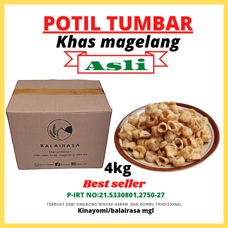 

star kemasan 4kg potil tumbar asli magelang