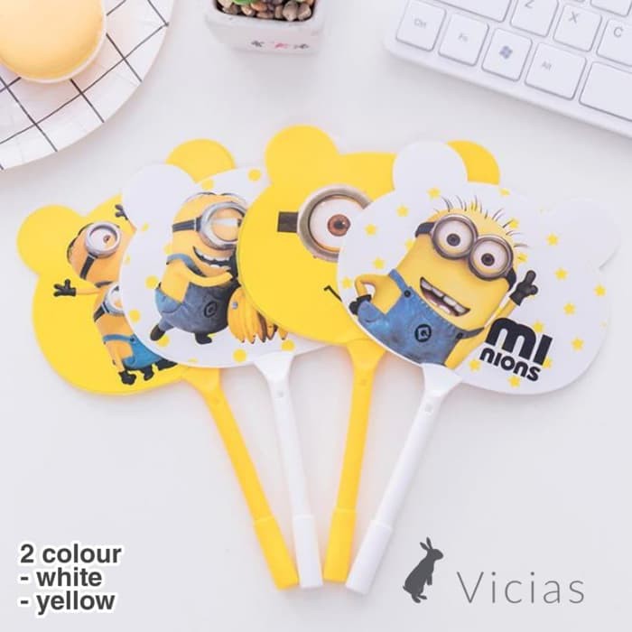 

nn PEN04 B - Pulpen Pena + KIPAS Import / Pulpen Gel Unik Lucu - MINION
