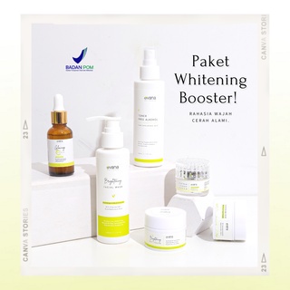 PAKET WHITENING BOOSTER EVANA BEAUTY CARE - TERCEPAT DALAM MENGHILANGKAN FLEK HITAM DAN KUSAM (GRATI