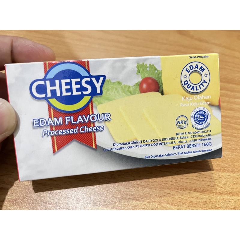 

CHEESY EDAM 160 GRAM / KEJU EDAM parut 160gr