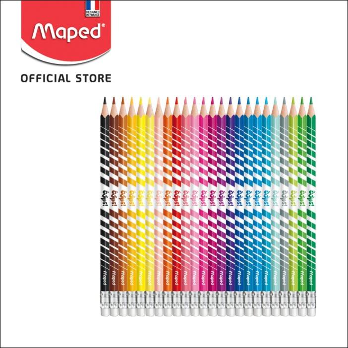 

Maped Erasable Pensil Warna OOPS set 24 - Cardboard