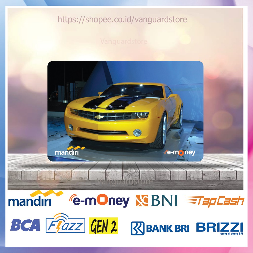 KARTU E MONEY E TOLL MOBIL TRANSFORMERS MOVIE 14 EMONEY MANDIRI FLAZZ BCA BNI TAPCASH BRIZZI BRI