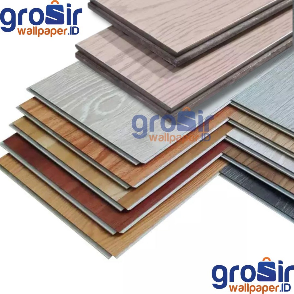 (COD) TERMURAH !! [1 BOX ISI 10 PCS] LANTAI PARKIT SPC/ Lantai Kayu Parket/Parquet/Parkit Laminate Luxury Lantai Vinyl Flooring SPC ASLI Kayu Pemasangan di Klik /Parkit Lantai Kayu Parket Outdoor Kualitas Terbaik dan Termurah