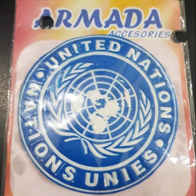 

Stiker | Stiker PBB Bulat | Stiker UN | Stiker United Nation | Stiker Embos UNITED NATION