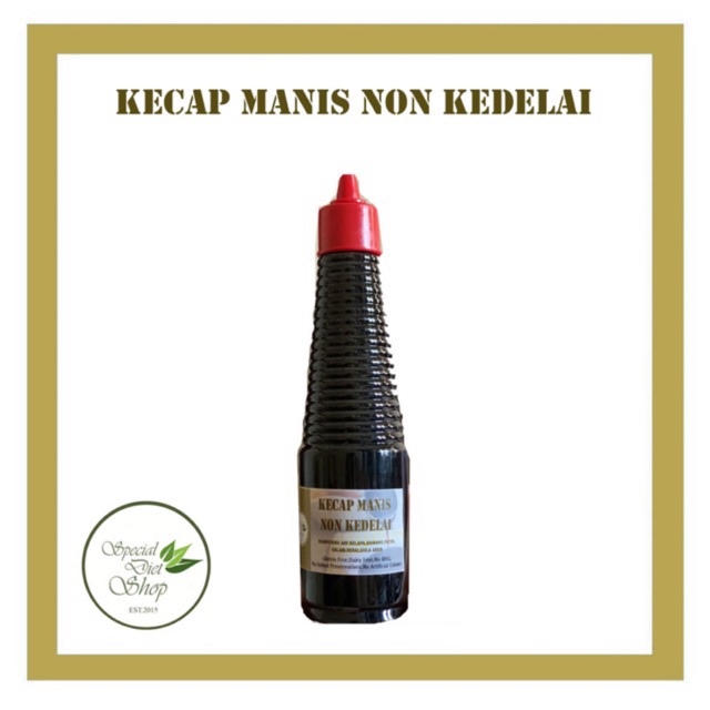 

KECAP MANIS NON KEDELAI (HOME MADE) NEW PACKAGING| BUMBU DAPUR SEHAT| GLUTEN FREE