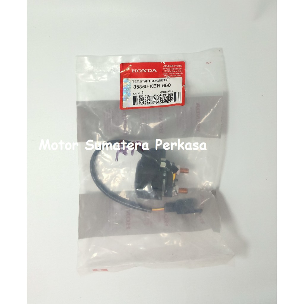 BENDIK SWITCH STATER MEGAPRO ORI AHM 35860-KEH-660