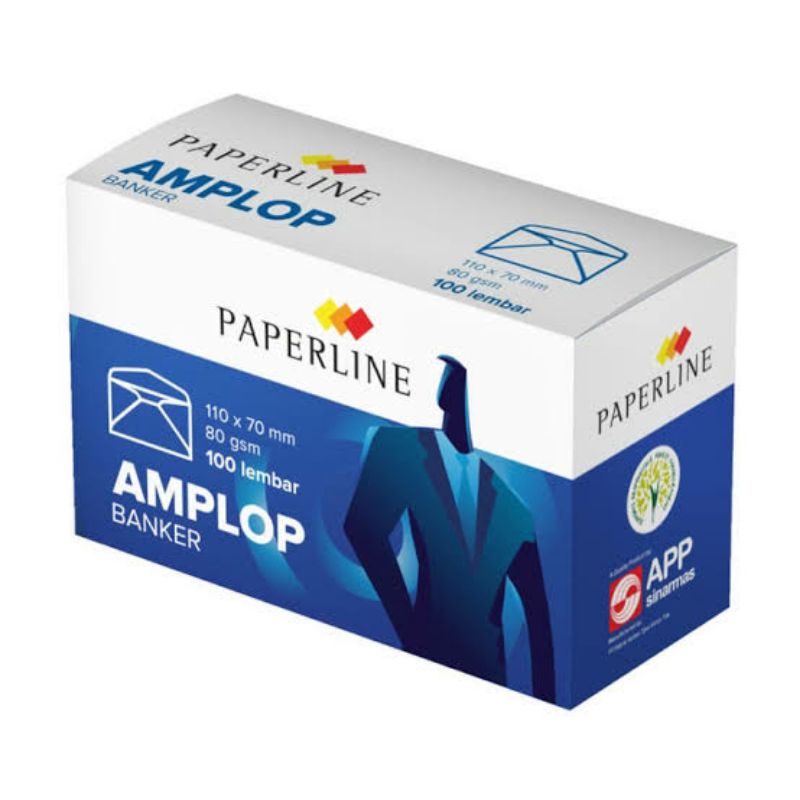 

Amplop banker Paperline putih kecil mini 70x110mm