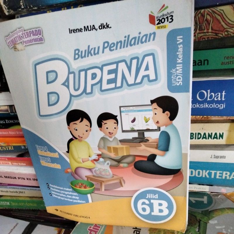 Jual Buku Bupena 6B Kelas 6/VI SD Erlangga Revisi | Shopee Indonesia