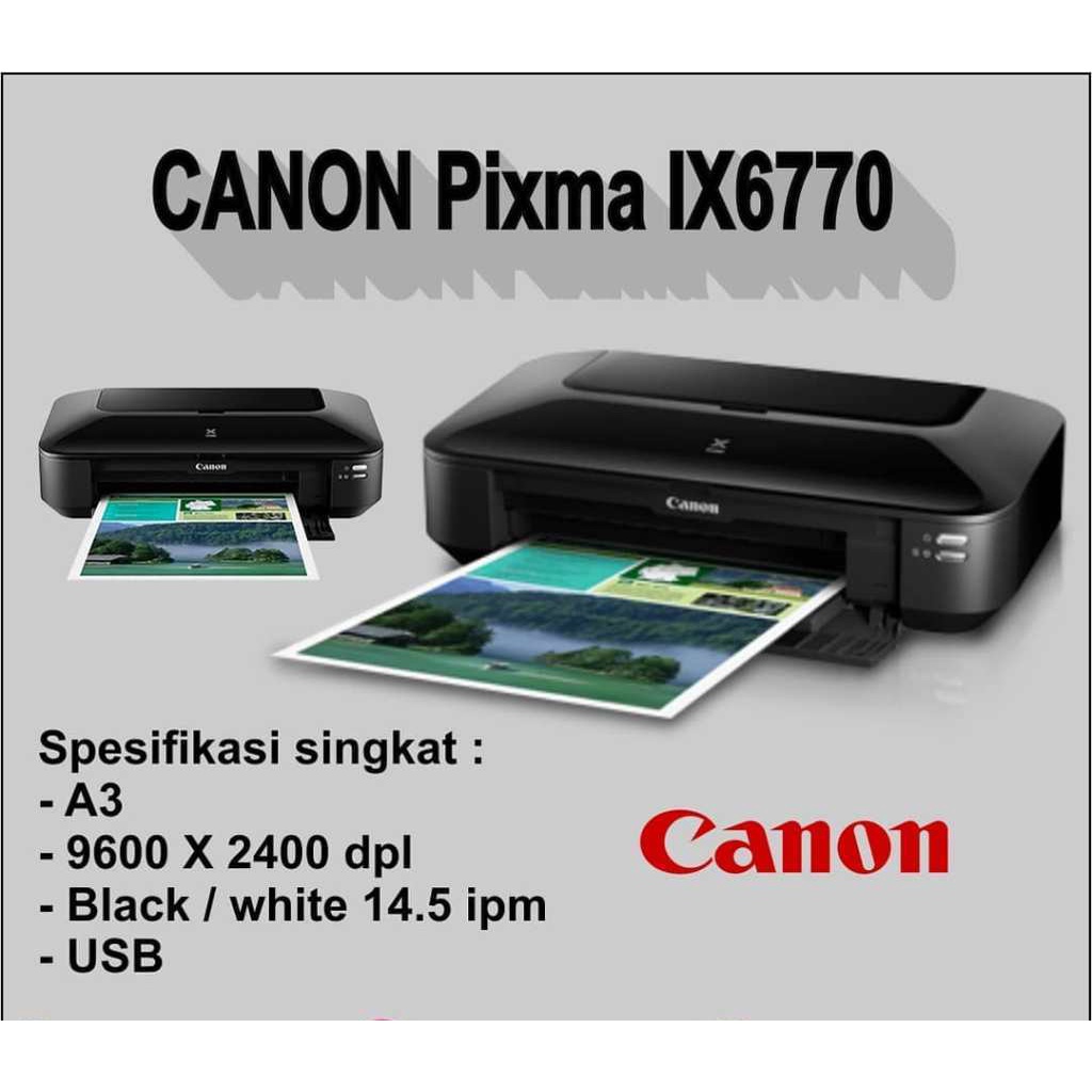 PRINTER CANON IX6770 A3