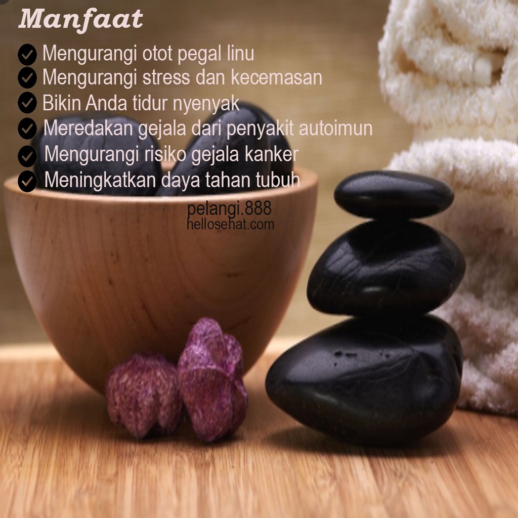 Hot Stone Massage 18 Pcs Plus Spa Hot Stone Heating Box ( Paket Box 2 ) | Hot Stone | Massage | Spa | Batu Kesehatan