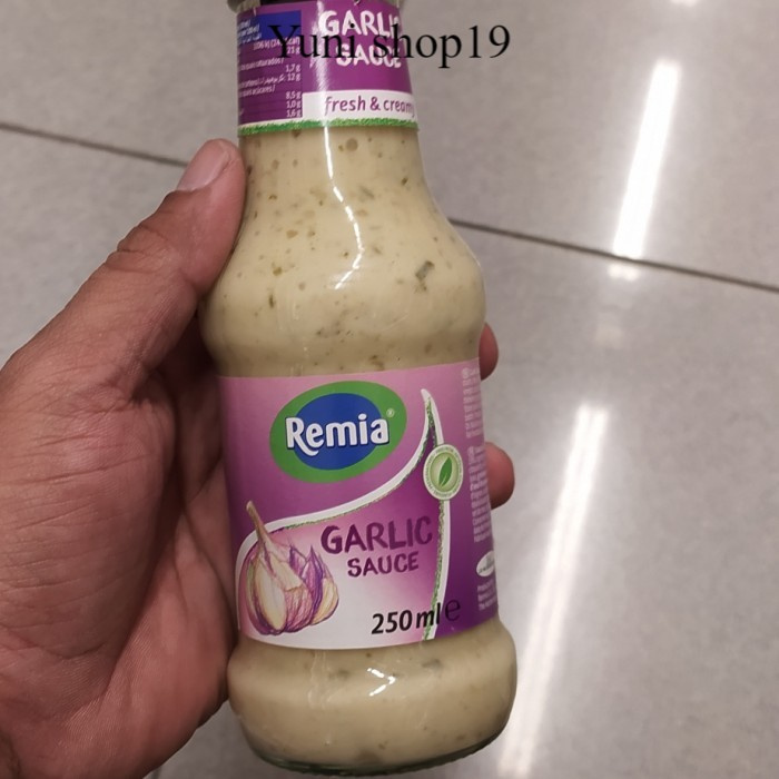 

remia garlic sauce - garlic saus 250ml